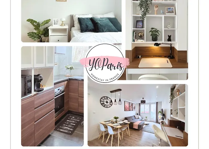 Entire 60M2 Apartment - Close To Paris - Parking - Kitchen - 2Min Rerb - Olympic\'24
