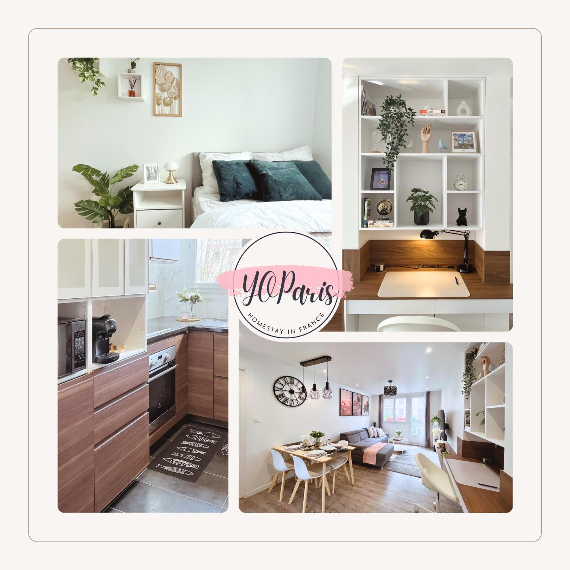 Entire 60m2 - Close To Paris - Parking - Kitchen - 2min Rerb - Olympic'24 * Bourg-la-Reine