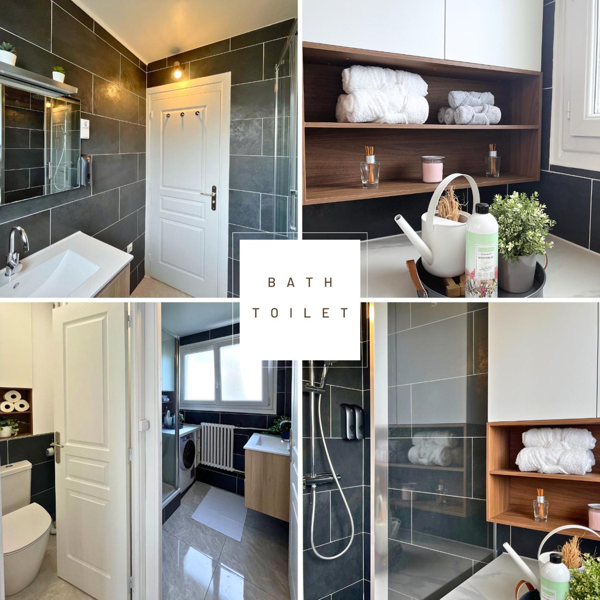 Apartment Entire 60m2 - Close To Paris - Parking - Kitchen - 2min Rerb - Olympic'24 Bourg-la-Reine