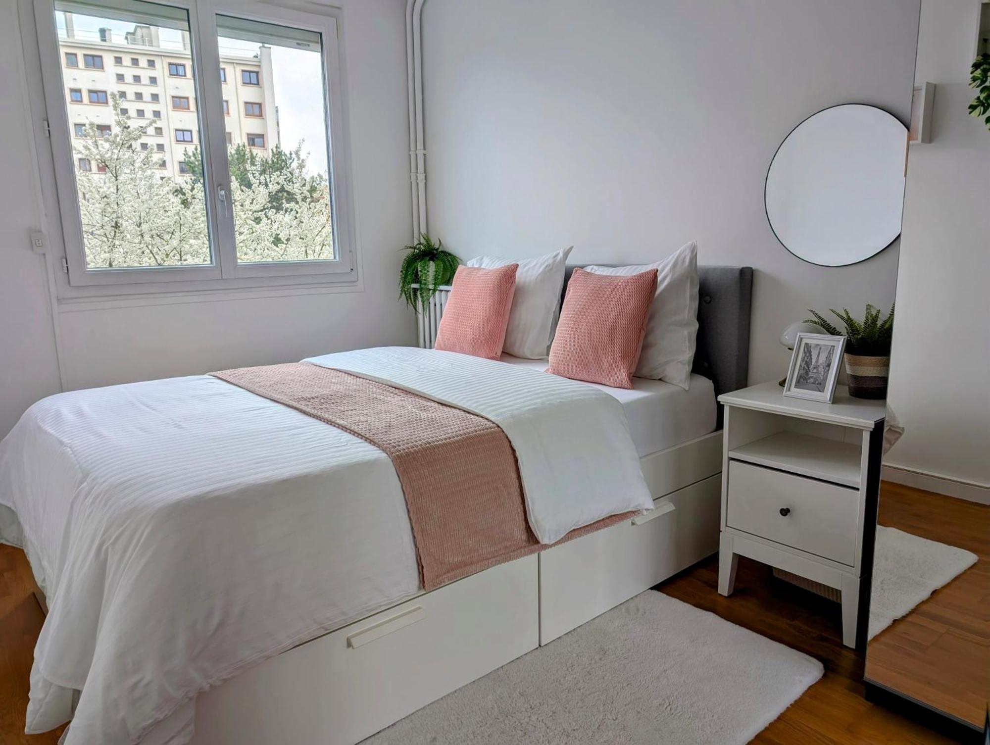 Apartment Entire 60m2 - Close To Paris - Parking - Kitchen - 2min Rerb - Olympic'24 *